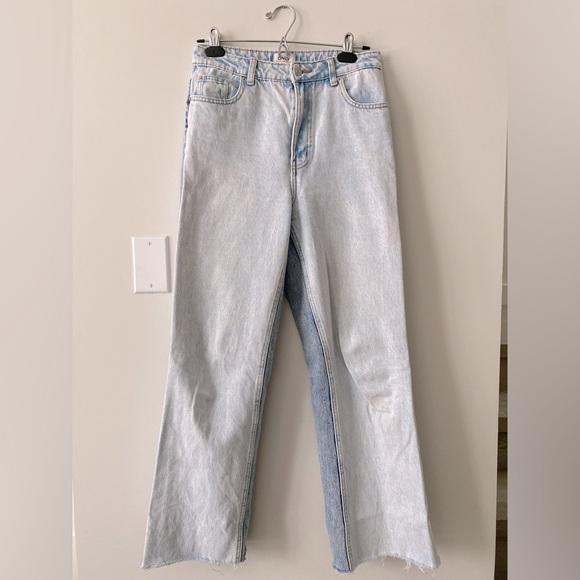 ONLY High waisted two-tone jeans - Picture 4 of 5